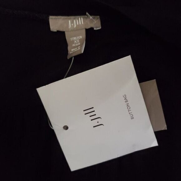 J. JILL Lightweight Cardigan Black XSP XS Petite NEW - Picture 4 of 5